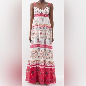 NWT Saloni maxi dress spring and summer perfection